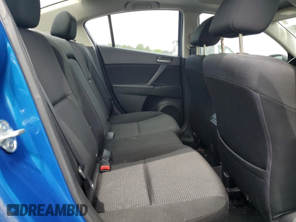 2012 Mazda 3 i Touring with VIN JM1BL1V80C1639773, listed as a Copart auction lot 54960165 with 99,366 mi miles and Salvage Title. Bid and sale history available at DreamBid. Image 10.