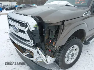 2015 Ford F-250 Lariat with VIN 1FT7W2B6XFEA43802, listed as a IAAI auction lot 41076297 with 202,520 mi miles and . Bid and sale history available at DreamBid. Image 6.