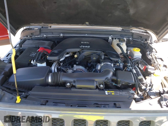 2018 Jeep Wrangler Sport S with VIN 1C4GJXAG4JW283209, listed as a IAAI auction lot 41770557 with 34,041 mi miles and . Bid and sale history available at DreamBid. Image 10.