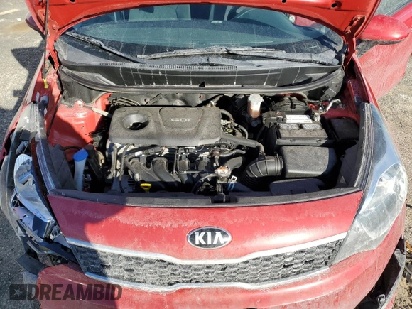 2017 Kia Rio EX with VIN KNADN4A36H6071809, listed as a Copart auction lot 42831535 with 0 mi miles and Non Repairable. Bid and sale history available at carsss.com. Image 11.
