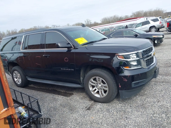 2019 Chevrolet Suburban LT with VIN 1GNSKHKC4KR405843, listed as a IAAI auction lot 41944385 with 123,071 mi miles and . Bid and sale history available at DreamBid. Image 12.