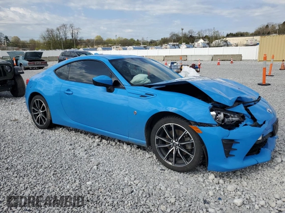 2020 Toyota 86 z VIN JF1ZNAA10L8752508, wystawiony jako Copart lot #54103985 z przebiegiem 67 479 mil mil oraz Szkoda całkowita • Salvage title. Historia ofert i sprzedaży dostępna na DreamBid. Obrazek 4.