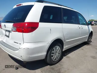 2005 Toyota Sienna CE with VIN 5TDZA23C95S364802, listed as a IAAI auction lot 42164931 with 201,737 mi miles and . Bid and sale history available at DreamBid. Image 4.