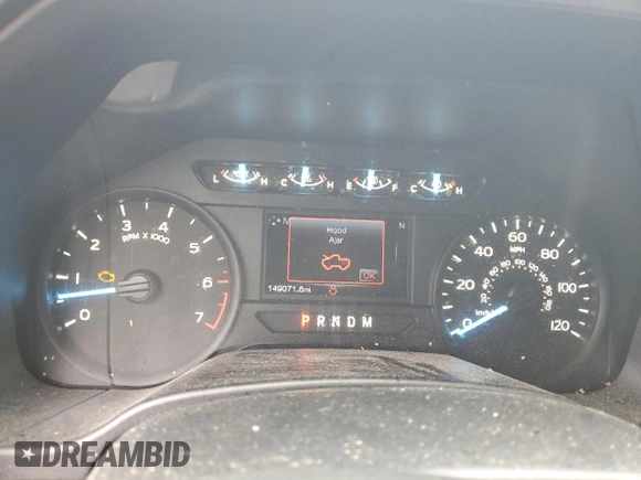 2019 Ford F-150 XL with VIN 1FTEX1C44KKE83229, listed as a Copart auction lot 61364315 with 149,071 mi miles and Clean title. Bid and sale history available at DreamBid. Image 9.