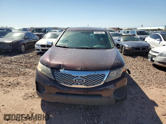 2012 Kia Sorento LX with VIN 5XYKT3A11CG204037, listed as a Copart auction lot 49631965 with 247,649 mi miles and Salvage Title. Bid and sale history available at DreamBid. Image 5.