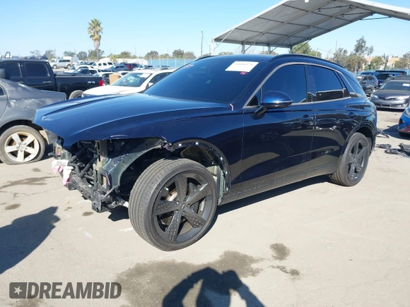 2023 Genesis GV70 2.5T with VIN KMUMADTB5PU125501, listed as a IAAI auction lot 41616371 with 26,929 mi miles. Bid and sale history available at carsss.com. Image 2.