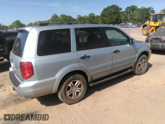 2003 Honda Pilot EX z VIN 2HKYF185X3H559442, wystawiony jako IAAI lot #42051437 z przebiegiem 274 515 mil mil oraz . Historia ofert i sprzedaży dostępna na DreamBid. Obrazek 4.