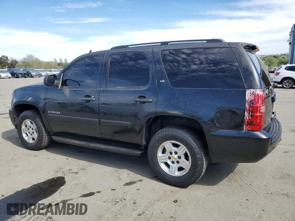 2008 Chevrolet Tahoe 3LT with VIN 1GNFC13058J219035, listed as a Copart auction lot 52613825 with 151,270 mi miles and Salvage title. Bid and sale history available at DreamBid. Image 2.