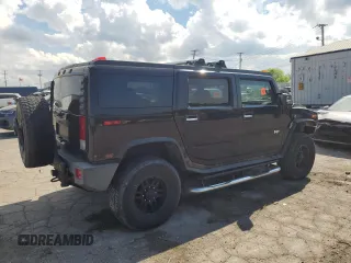 2006 Hummer H2 z VIN 5GRGN23U36H115579, wystawiony jako Copart lot #55753045 z przebiegiem 166 133 mil mil oraz Tytuł czysty. Historia ofert i sprzedaży dostępna na DreamBid. Obrazek 3.