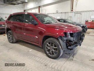 2020 Jeep Grand Cherokee Limited X z VIN 1C4RJFBTXLC384595, wystawiony jako Copart lot #46105075 z przebiegiem 64 034 mil mil oraz Czysty tytuł • Clean title. Historia ofert i sprzedaży dostępna na DreamBid. Obrazek 4.