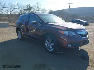 2014 Acura RDX Tech Pkg with VIN 5J8TB4H50EL005348, listed as a IAAI auction lot 41883118 with 118,638 mi miles. Bid and sale history available at carsss.com. Image 1.