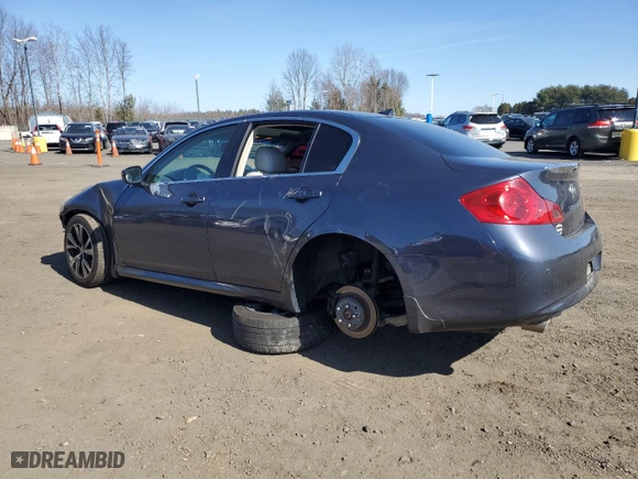 2012 Infiniti G37 Sedan x with VIN JN1CV6AR8CM678123, listed as a Copart auction lot 48749675 with 0 mi miles and Salvage Title. Bid and sale history available at carsss.com. Image 2.