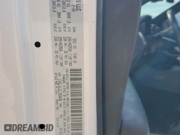 2020 Dodge Durango SRT with VIN 1C4SDJGJ2LC324636, listed as a Copart auction lot 46131445 with 40,694 mi miles and Salvage Title. Bid and sale history available at DreamBid. Image 15.