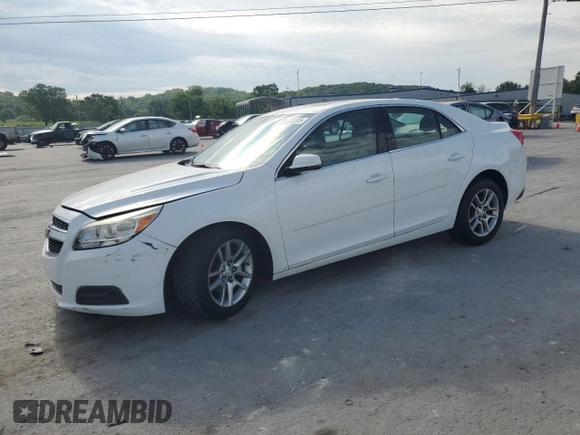 2013 Chevrolet Malibu LT with VIN 1G11C5SA4DF296960, listed as a Copart auction lot 54973505 with 144,429 mi miles and Salvage Title. Bid and sale history available at DreamBid. Image 1.