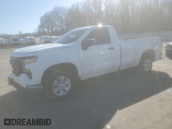 2023 Chevrolet Silverado 1500 Work Truck with VIN 3GCNAAED8PG183643, listed as a Copart auction lot 45370915 with 17,791 mi miles and Salvage Title. Bid and sale history available at carsss.com. Image 1.