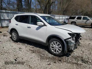 2016 Nissan Rogue S with VIN KNMAT2MT7GP677625, listed as a Copart auction lot 49970505 with 90,249 mi miles and Salvage Title. Bid and sale history available at DreamBid. Image 4.