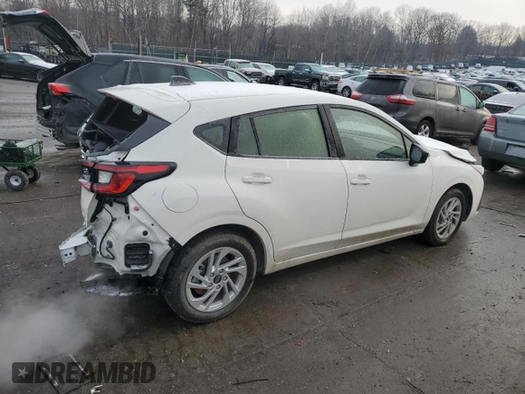 2024 Subaru Impreza with VIN JF1GUABC3R8850080, listed as a Copart auction lot 83033604 with 1,131 mi miles and Salvage Title. Bid and sale history available at carsss.com. Image 3.