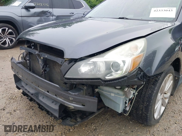 2014 Subaru Legacy Premium с VIN 4S3BMCC66E3007684, выставлен на аукционе IAAI как лот 42333043 с пробегом 141 589 миль миль и . История ставок и продаж доступна на DreamBid. Изображение 6.