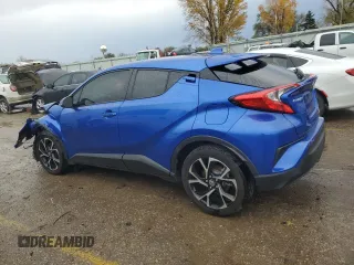 2019 Toyota C-HR XLE with VIN JTNKHMBX3K1038561, listed as a Copart auction lot 79304064 with 66,951 mi miles and Salvage Title. Bid and sale history available at DreamBid. Image 2.