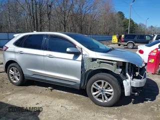 2018 Ford Edge SEL with VIN 2FMPK3J80JBB23016, listed as a IAAI auction lot 41618383 with 100,117 mi miles. Bid and sale history available at carsss.com. Image 14.