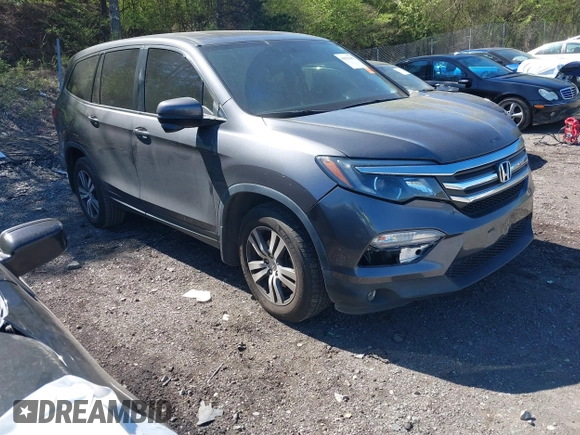 2017 Honda Pilot EX-L with VIN 5FNYF5H5XHB046172, listed as a IAAI auction lot 41830406 with 86,630 mi miles. Bid and sale history available at carsss.com. Image 1.