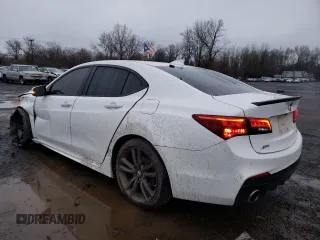 2020 Acura TLX w/A-Spec Pkg with VIN 19UUB3F62LA002681, listed as a Copart auction lot 83620234 with 93,305 mi miles and Salvage Title. Bid and sale history available at carsss.com. Image 2.