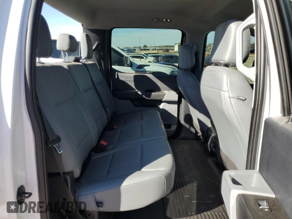 2023 Ford F-250 XL with VIN 1FT7W2BT1PEC41997, listed as a Copart auction lot 43519725 with 50,496 mi miles and Salvage Title. Bid and sale history available at DreamBid. Image 10.
