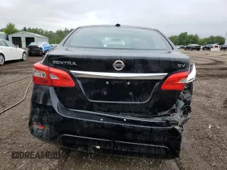 2017 Nissan Sentra SV with VIN 3N1AB7AP9HY374047, listed as a Copart auction lot 61791785 with 154,194 mi miles and Salvage title. Bid and sale history available at DreamBid. Image 6.