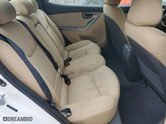 2011 Hyundai Elantra GLS PZEV with VIN 5NPDH4AE4BH008796, listed as a Copart auction lot 48907815 with 0 mi miles and Salvage Title. Bid and sale history available at carsss.com. Image 10.