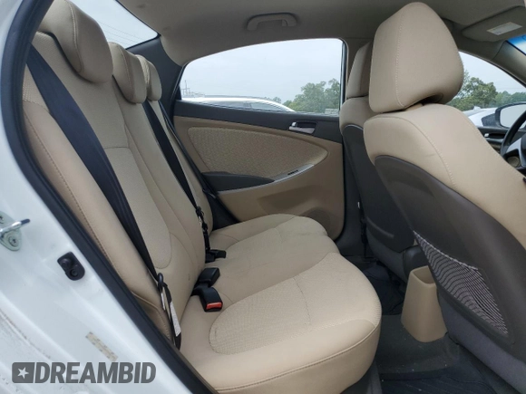 2013 Hyundai Accent GLS with VIN KMHCT4AE8DU554192, listed as a Copart auction lot 56010635 with 57,473 mi miles and Salvage title. Bid and sale history available at DreamBid. Image 10.