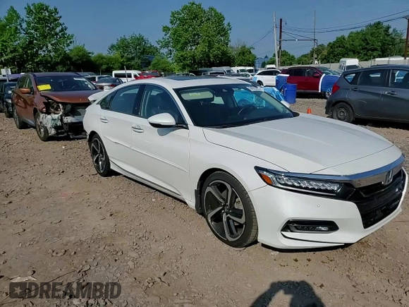 2020 Honda Accord Touring with VIN 1HGCV2F93LA005306, listed as a Copart auction lot 64922215 with 50,447 mi miles and Salvage title. Bid and sale history available at DreamBid. Image 14.
