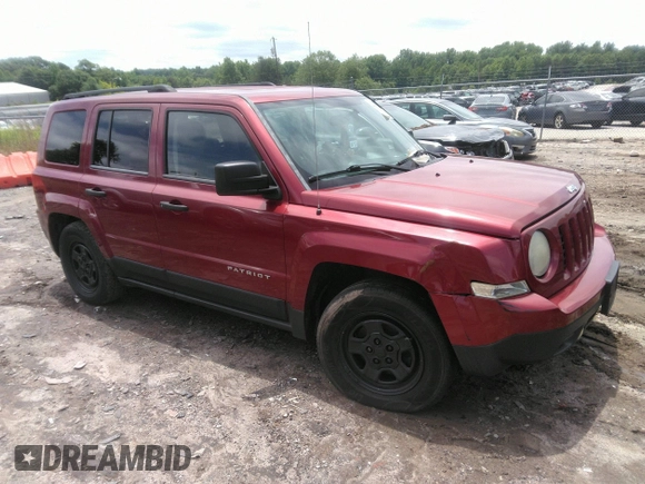 2014 Jeep Patriot Sport z VIN 1C4NJPBB0ED671081, wystawiony jako IAAI lot #42331803 z przebiegiem 130 771 mil mil oraz . Historia ofert i sprzedaży dostępna na DreamBid. Obrazek 1.