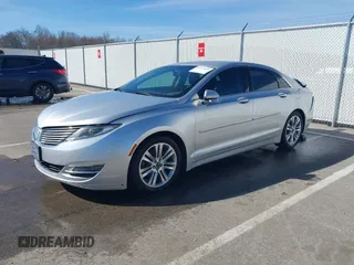 2014 Lincoln MKZ with VIN 3LN6L2G99ER832666, listed as a IAAI auction lot 41732639 with 168,962 mi miles. Bid and sale history available at carsss.com. Image 2.