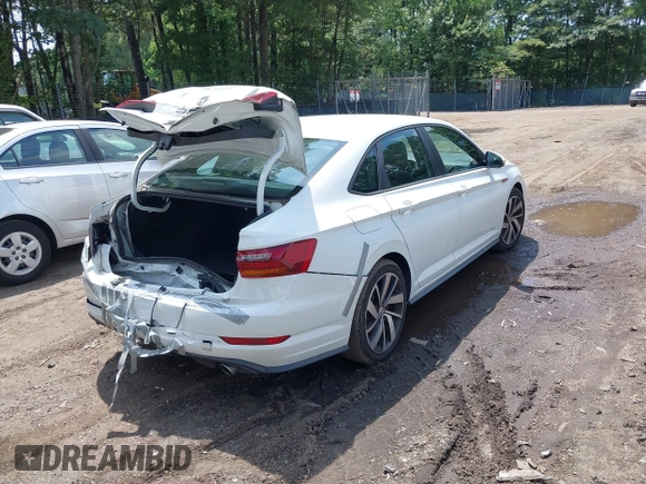 2019 Volkswagen Jetta S with VIN 3VW6T7BU7KM230058, listed as a IAAI auction lot 42721264 with 67,569 mi miles and . Bid and sale history available at DreamBid. Image 4.