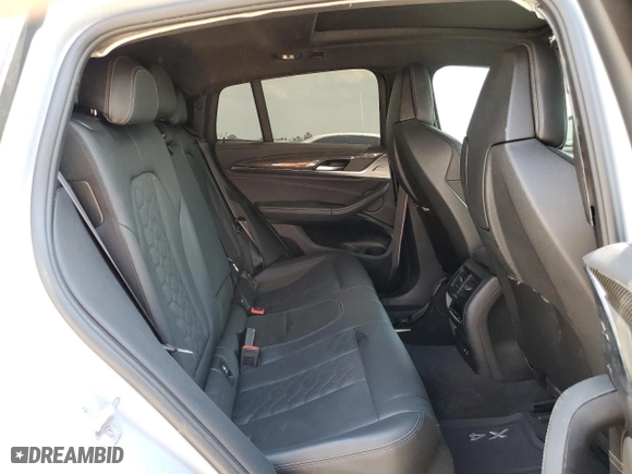 2022 BMW X4 M with VIN 5YM23EC02N9K87490, listed as a Copart auction lot 65907114 with 55555 miles and Salvage Title. Bid and sale history available at carsss.com. Image 11.