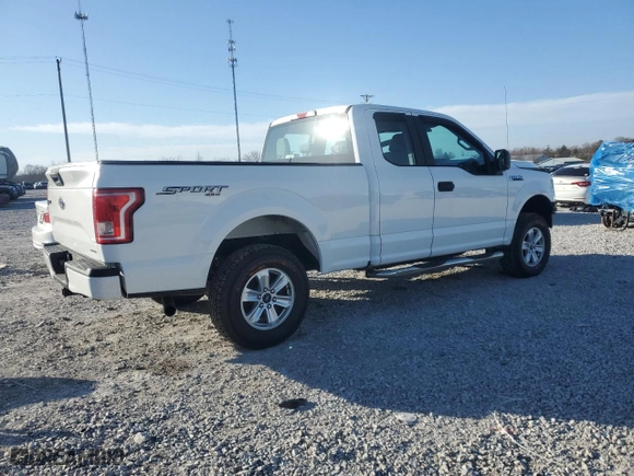 2015 Ford F-150 XLT with VIN 1FTFX1EF9FFB25660, listed as a Copart auction lot 46320835 with 109,119 mi miles and Salvage Title. Bid and sale history available at carsss.com. Image 3.