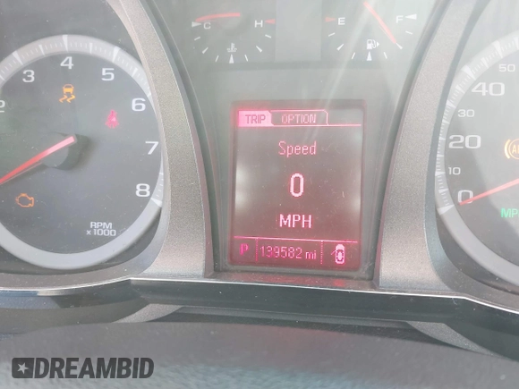 2016 GMC Terrain SLE with VIN 2GKALNEK1G6121712, listed as a IAAI auction lot 41841180 with 139,582 mi miles. Bid and sale history available at carsss.com. Image 7.