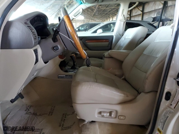 2005 Lexus LX 470 with VIN JTJHT00W853555375, listed as a Copart auction lot 85513614 with 194,830 mi miles and Salvage Title. Bid and sale history available at carsss.com. Image 7.