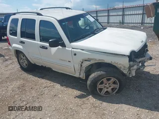 2003 Jeep Liberty Limited z VIN 1J4GL58K43W650082, wystawiony jako IAAI lot #42210566 z przebiegiem 150 832 mil mil oraz . Historia ofert i sprzedaży dostępna na DreamBid. Obrazek 1.