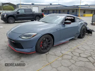 2024 Nissan Z Nismo with VIN JN1BZ4CH0RM367514, listed as a Copart auction lot 52297105 with 1,232 mi miles and Salvage Title. Bid and sale history available at DreamBid. Image 1.