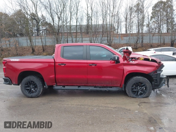 2021 Chevrolet Silverado 1500 LT Trail Boss with VIN 3GCPYFEL0MG161771, listed as a IAAI auction lot 41671905 with 44,047 mi miles and . Bid and sale history available at DreamBid. Image 14.