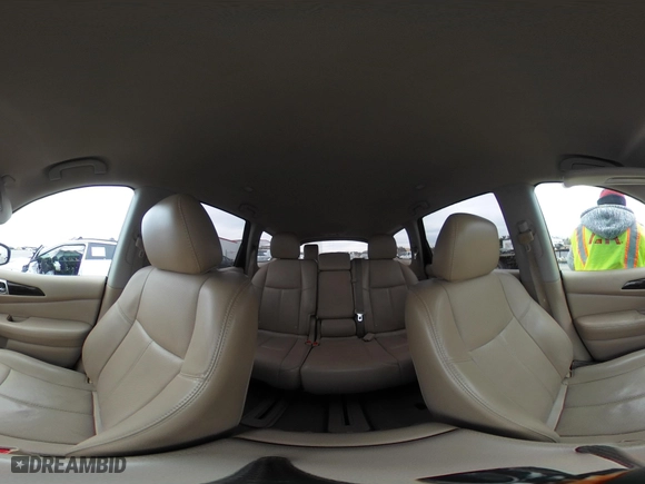 2014 Nissan Pathfinder SV with VIN 5N1AR2MN8EC633911, listed as a IAAI auction lot 41427334 with 128,467 mi miles. Bid and sale history available at carsss.com. Image 18.