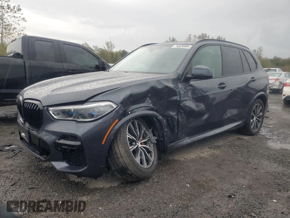 2022 BMW X5 xDrive40i with VIN 5UXCR6C03N9K58192, listed as a Copart auction lot 74526984 with Not Provided miles and Salvage Title. Bid and sale history available at DreamBid. Image 1.