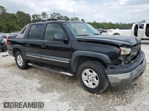 2004 Chevrolet Avalanche with VIN 3GNEC12T84G158184, listed as a Copart auction lot 51128345 with 351,344 mi miles and Salvage title. Bid and sale history available at DreamBid. Image 4.