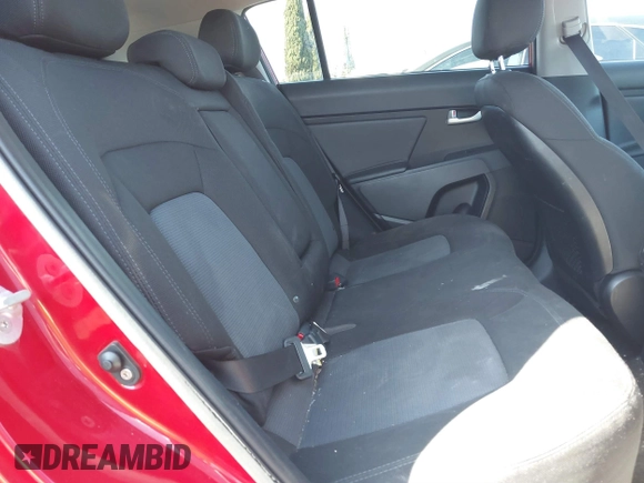 2014 Kia Sportage LX with VIN KNDPB3AC0E7607615, listed as a IAAI auction lot 41839123 with 93,946 mi miles. Bid and sale history available at carsss.com. Image 8.
