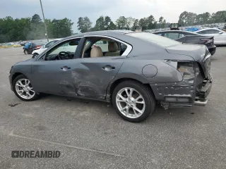 2014 Nissan Maxima S with VIN 1N4AA5AP5EC491610, listed as a Copart auction lot 62063895 with 80,812 mi miles and Salvage title. Bid and sale history available at DreamBid. Image 2.