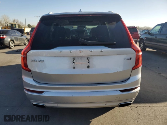 2020 Volvo XC90 Momentum with VIN YV4102PK5L1563600, listed as a Copart auction lot 52602275 with 50,305 mi miles and Salvage Title. Bid and sale history available at carsss.com. Image 6.