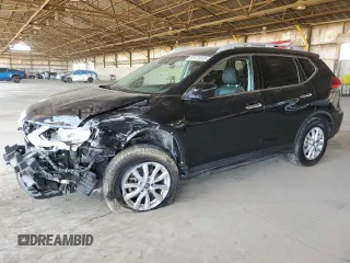 2017 Nissan Rogue SL with VIN JN8AT2MT8HW152830, listed as a Copart auction lot 61878805 with 96,966 mi miles and Salvage title. Bid and sale history available at DreamBid. Image 1.