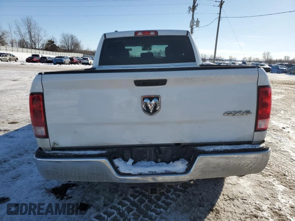 2022 Ram 1500 Tradesman with VIN 1C6RR7FG1NS163544, listed as a Copart auction lot 44877885 with 81,997 mi miles and Non repairable. Bid and sale history available at DreamBid. Image 6.