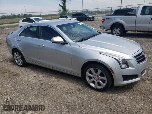 2013 Cadillac ATS with VIN 1G6AG5RX2D0168003, listed as a Copart auction lot 56224465 with 92,271 mi miles and Salvage title. Bid and sale history available at DreamBid. Image 4.